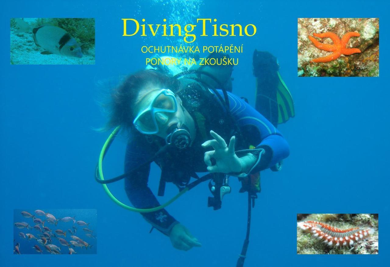 Diving Tisno Acomodação com café da manhã Exterior foto